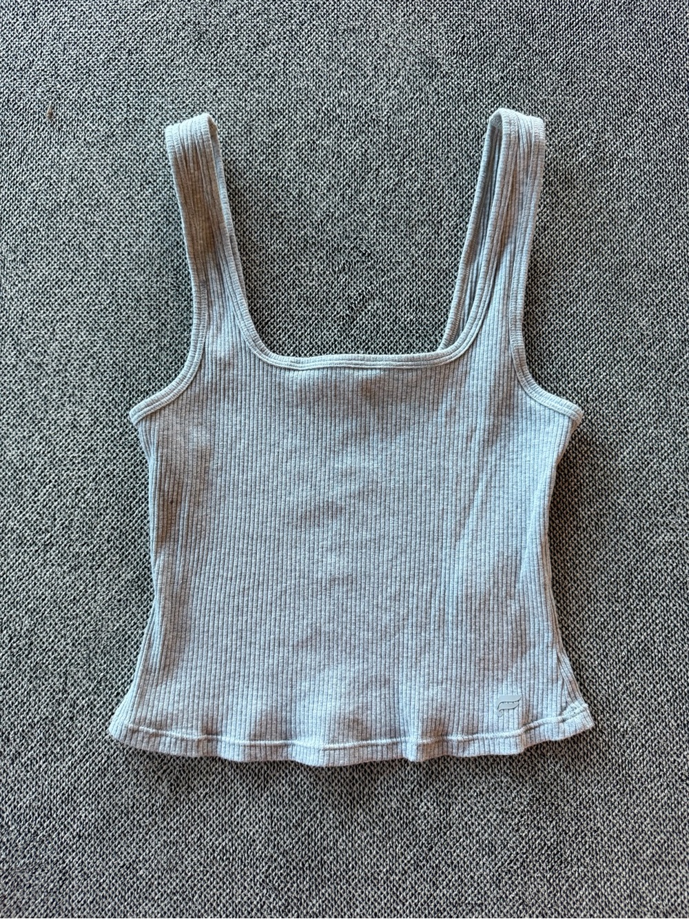 Ribbed Scoop Tank Trio - Red, Gray, Blue - Picture 6 of 13
